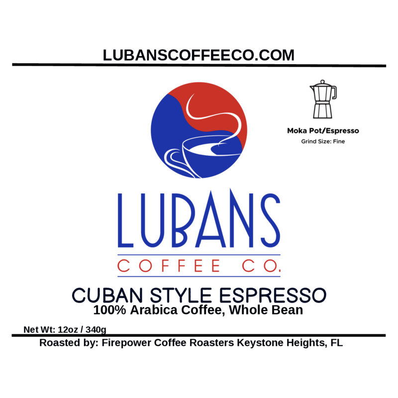 Lubans Cuban Style Espresso
