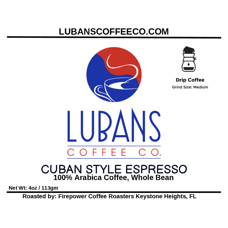 Lubans Cuban Style Espresso