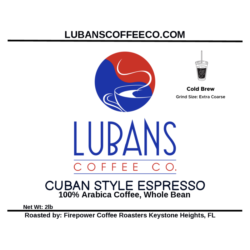 Lubans Cuban Style Espresso