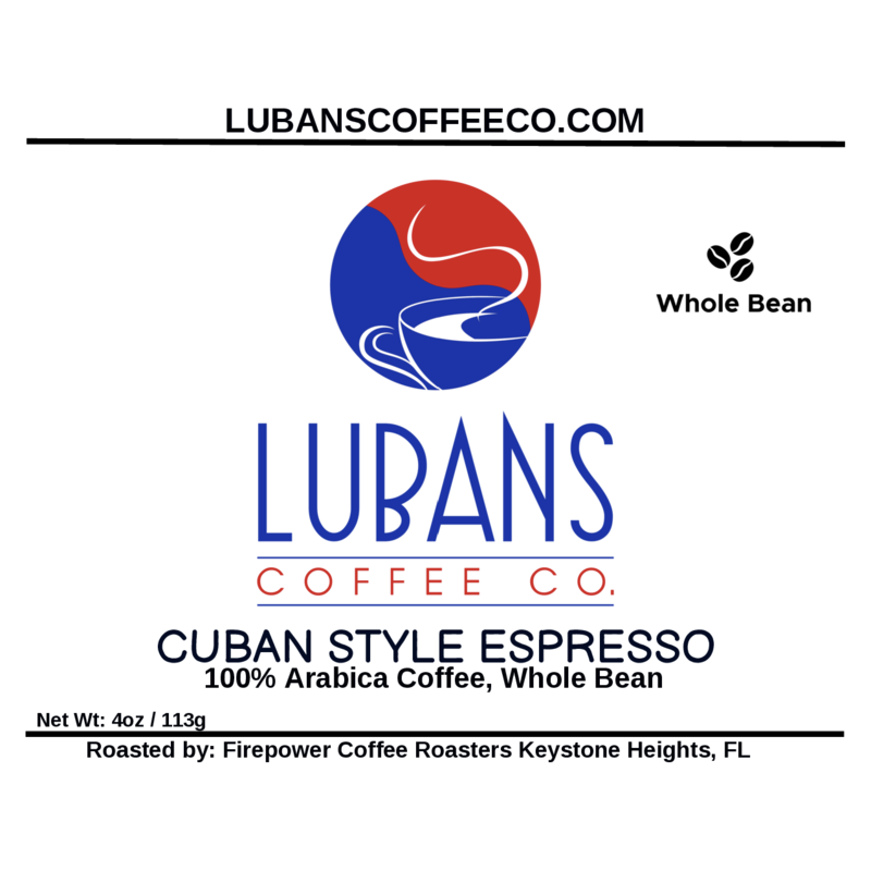 Lubans Cuban Style Espresso