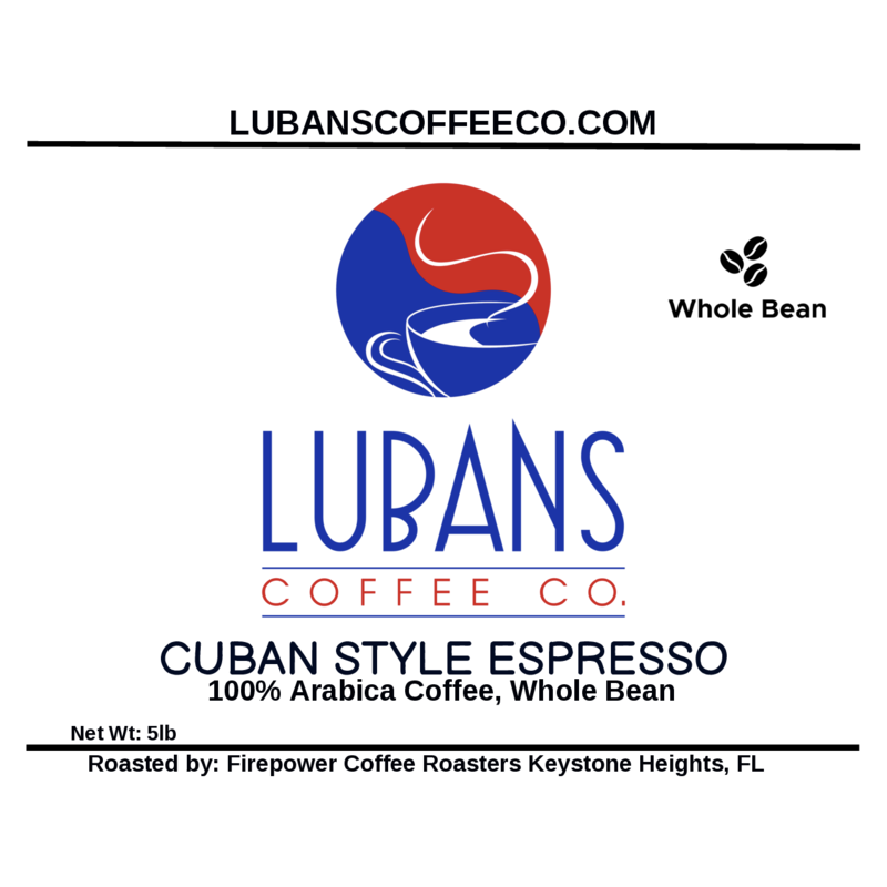 Lubans Cuban Style Espresso