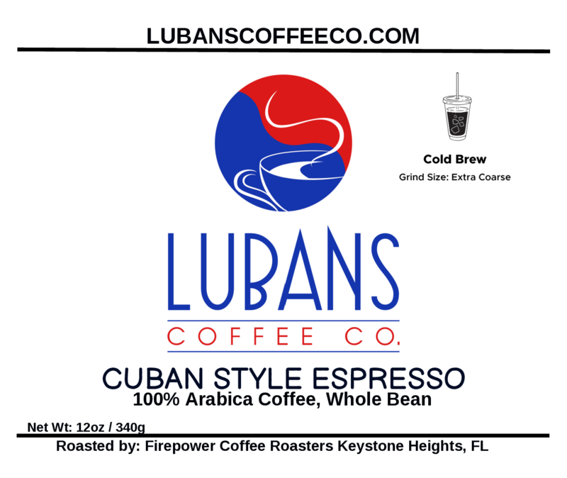 Lubans Cuban Style Espresso