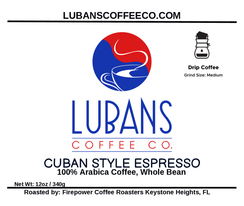 Lubans Cuban Style Espresso