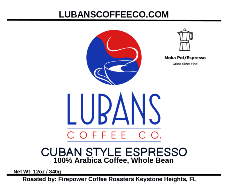 Lubans Cuban Style Espresso