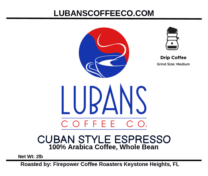 Lubans Cuban Style Espresso