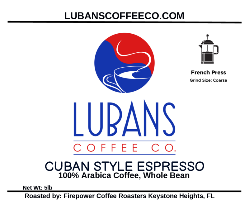 Lubans Cuban Style Espresso