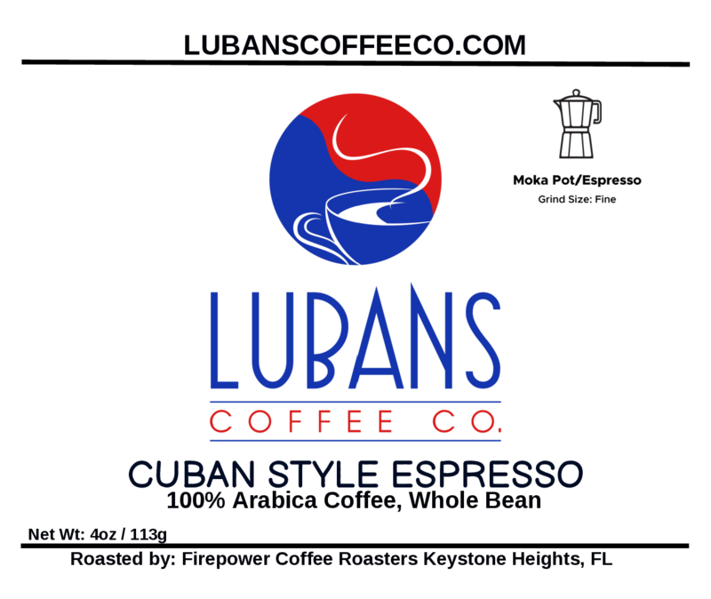 Lubans Cuban Style Espresso