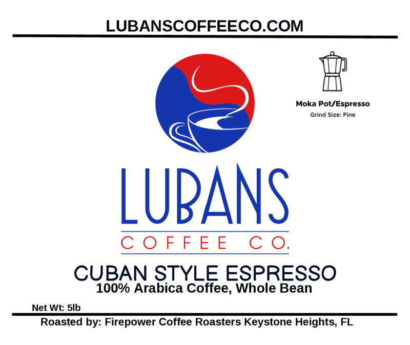 Lubans Cuban Style Espresso