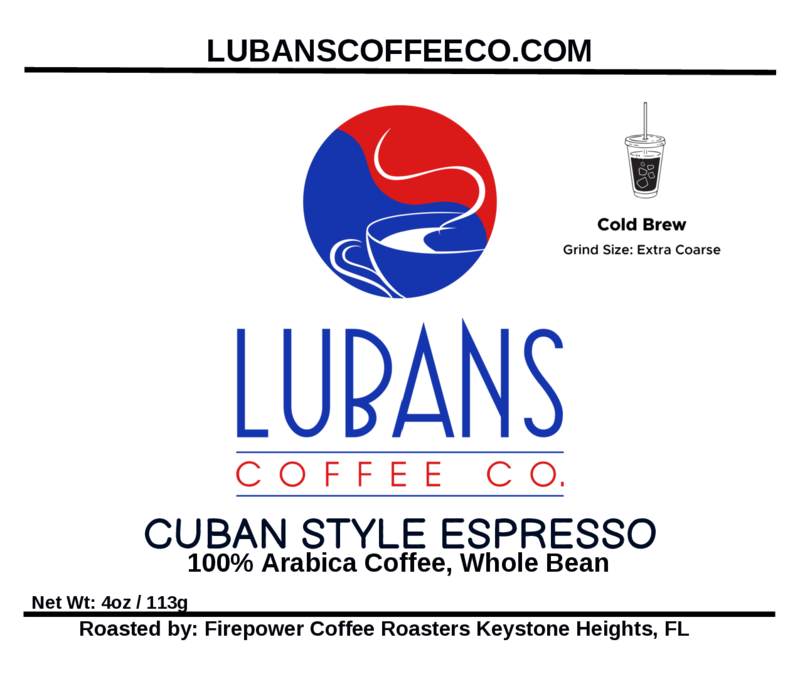 Lubans Cuban Style Espresso