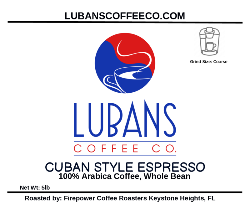 Lubans Cuban Style Espresso